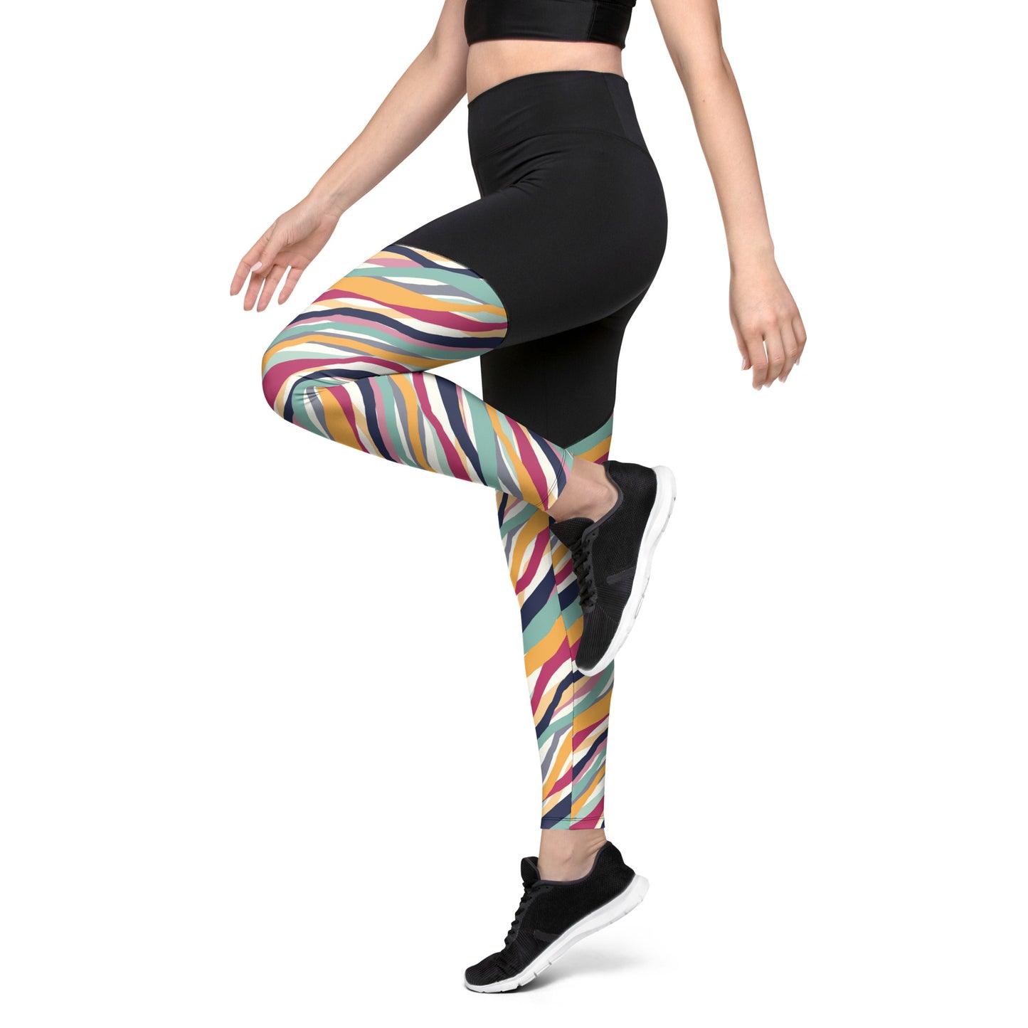 Artistic Adventure Athleticwear Sports Leggings