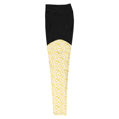 Sunset Fusion Sports Leggings