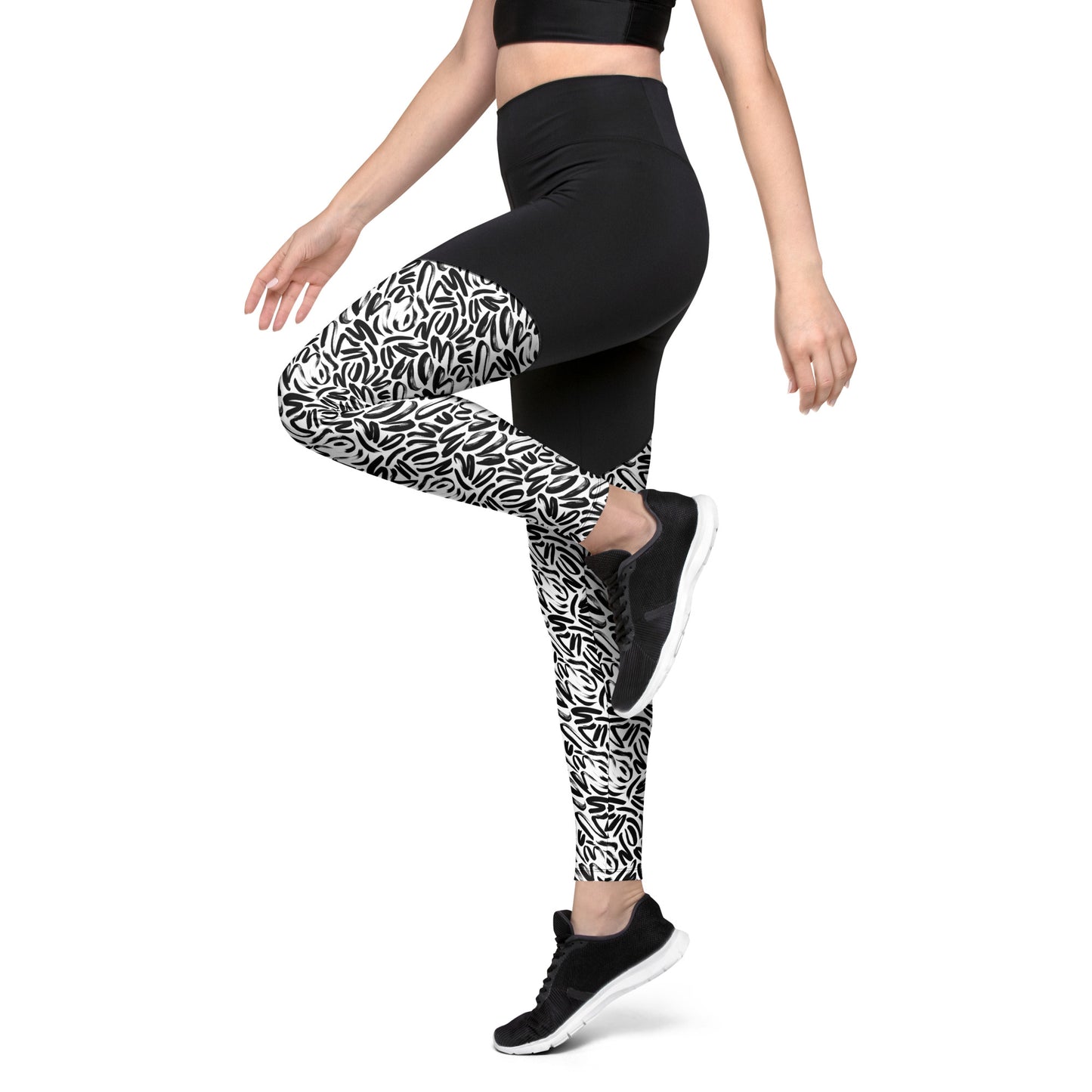 Chromatic Fusion Sports Leggings