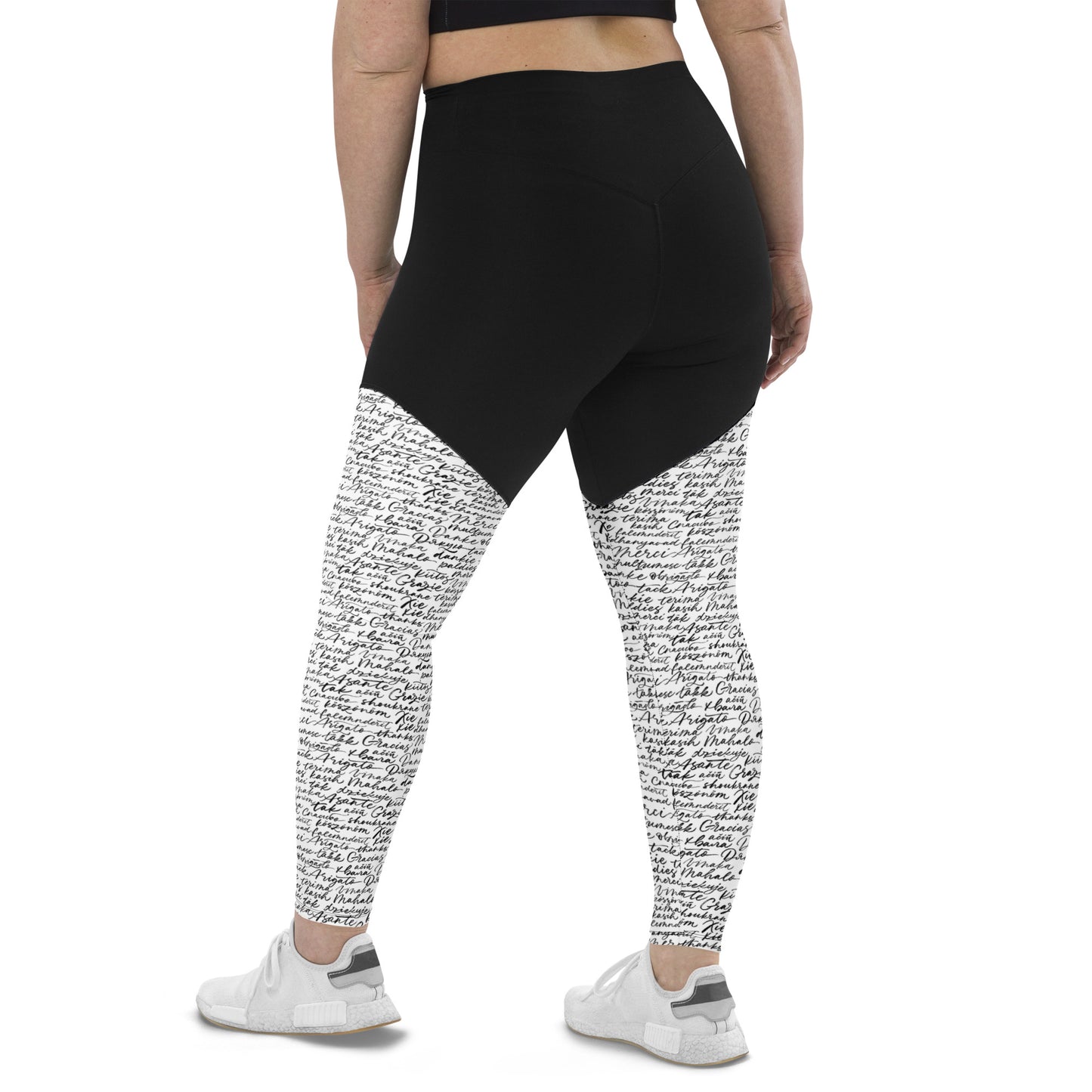 Alphabet Aura Athleticwear Sports Leggings