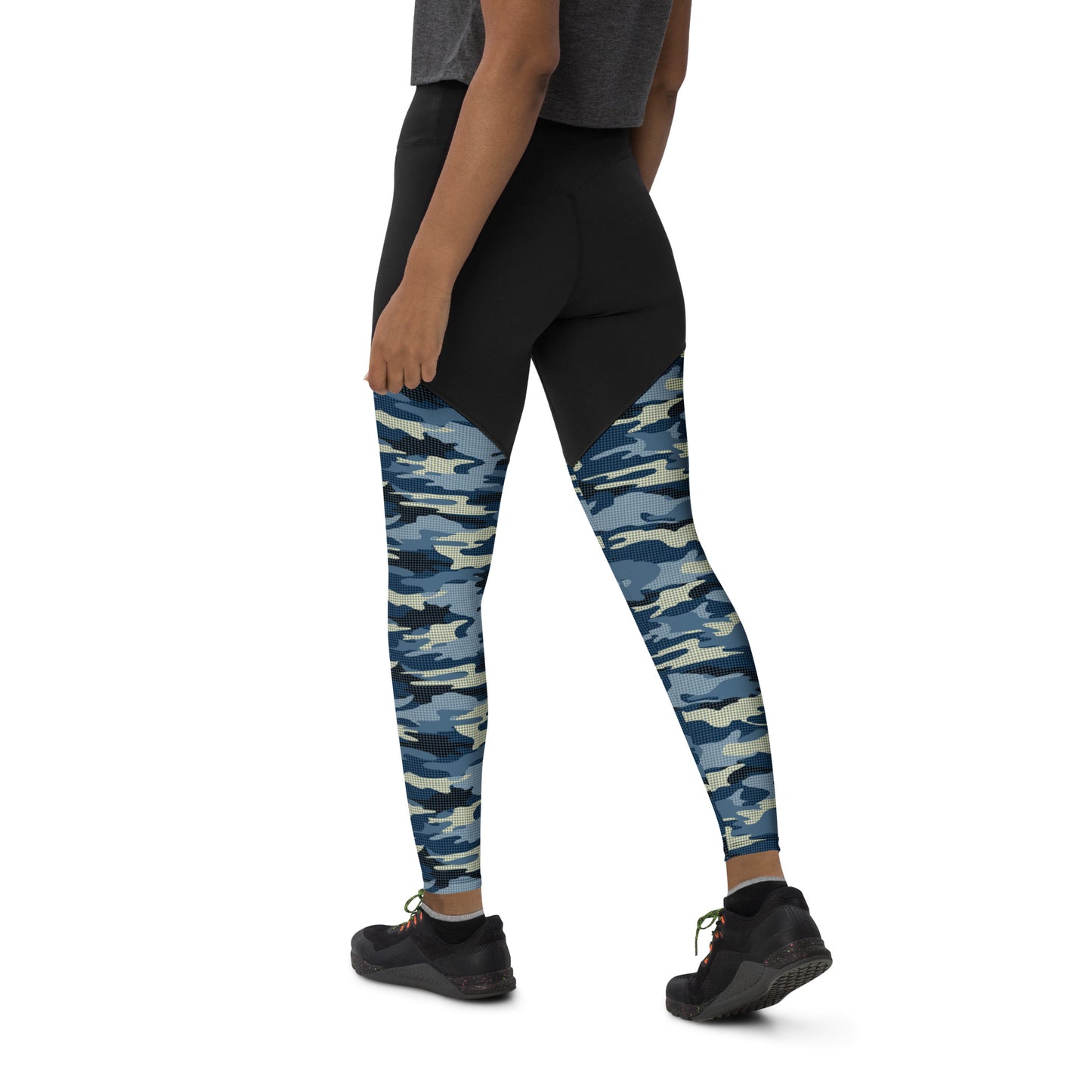 Camouflage Cool Printed Sports Leggings