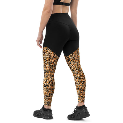 Animal Instinct Printed Sports Leggings