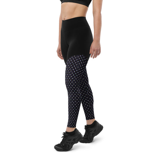 Dotty Delight Athleticwear Sports Leggings