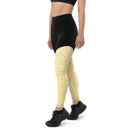 Sunset Fusion Sports Leggings