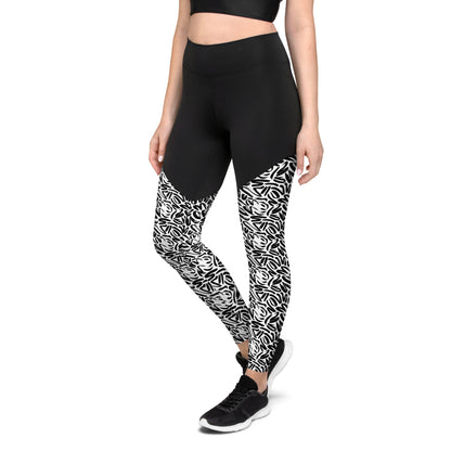 Chromatic Fusion Sports Leggings