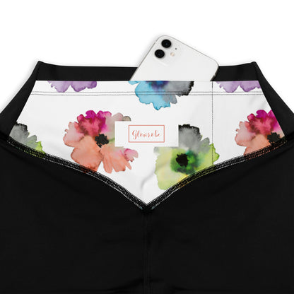 Floral Fiesta High-Waisted Sports Leggings