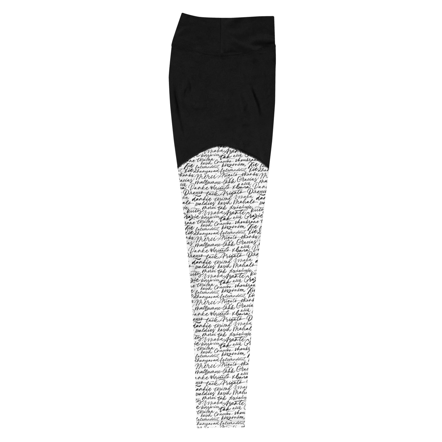 Alphabet Aura Athleticwear Sports Leggings