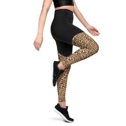 Animal Instinct Printed Sports Leggings