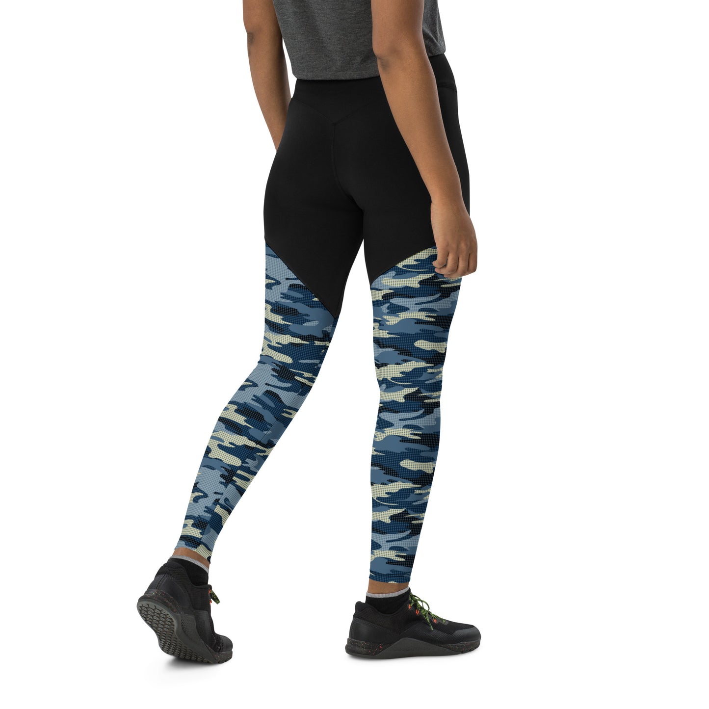 Camouflage Cool Printed Sports Leggings