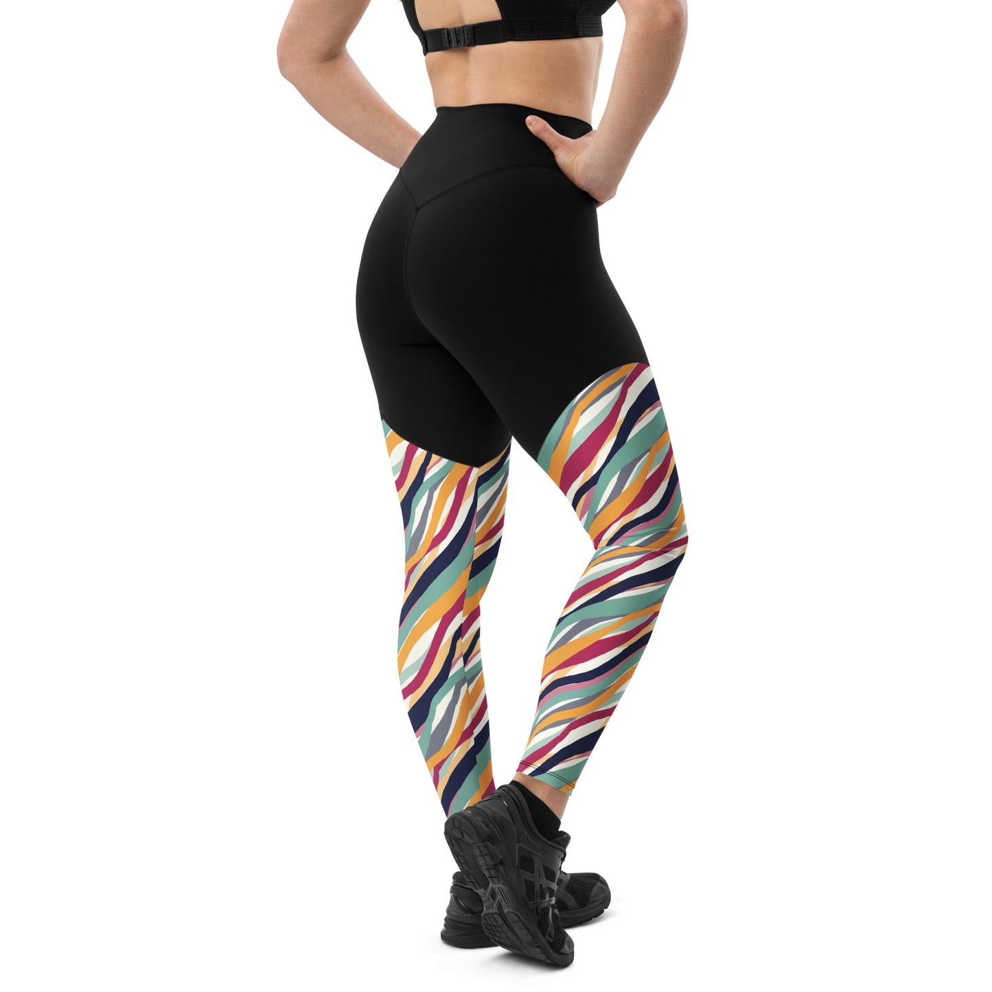 Artistic Adventure Athleticwear Sports Leggings