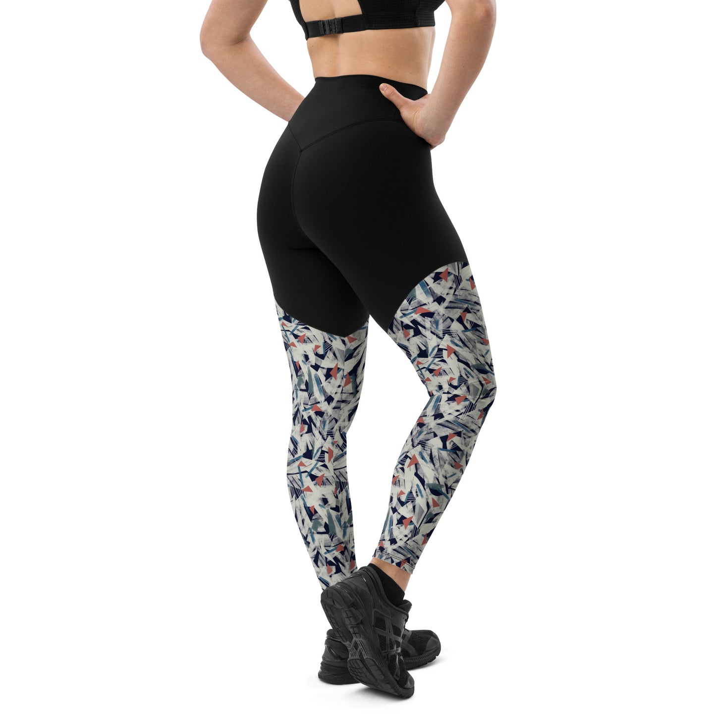 Inkwell Abstract Sports Leggings