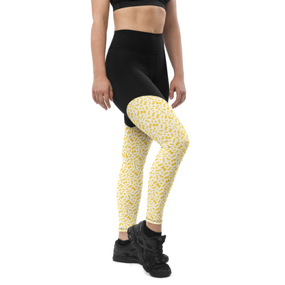 Sunset Fusion Sports Leggings