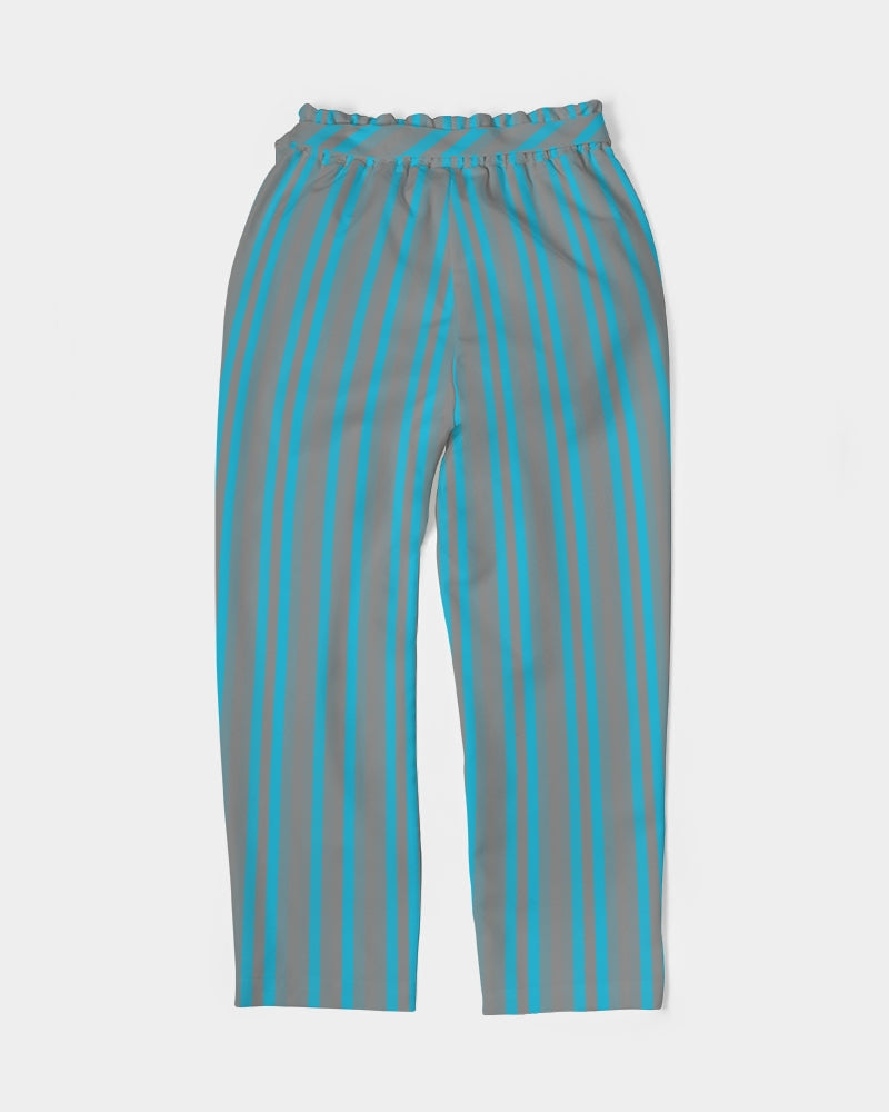 Seaside Symphony Belted Tapered Pants