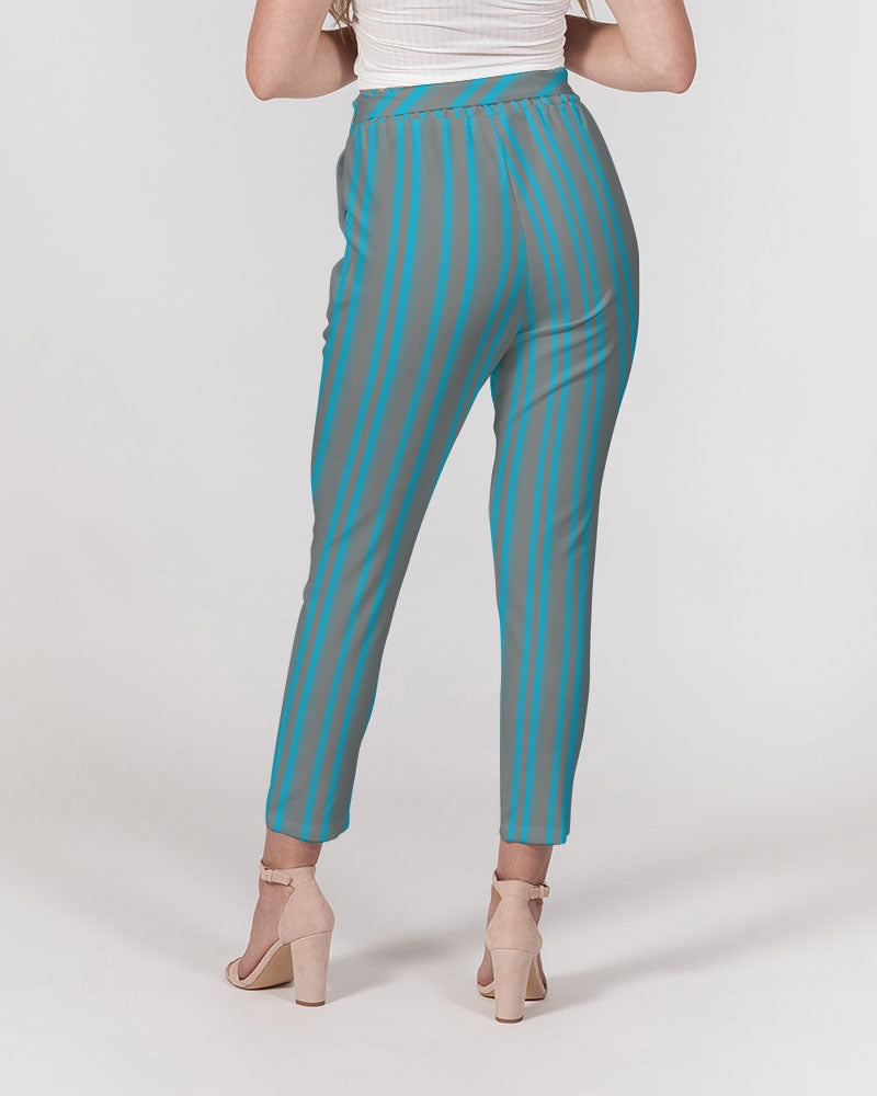 Seaside Symphony Belted Tapered Pants